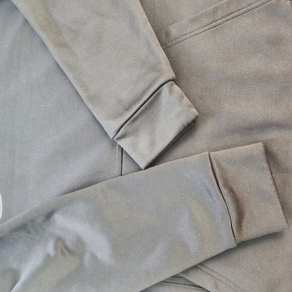 Nike Therma-FIT Hoodie Men’s Black Training Pullover Sweatshirt Zip Pocket Small - Picture 9 of 9